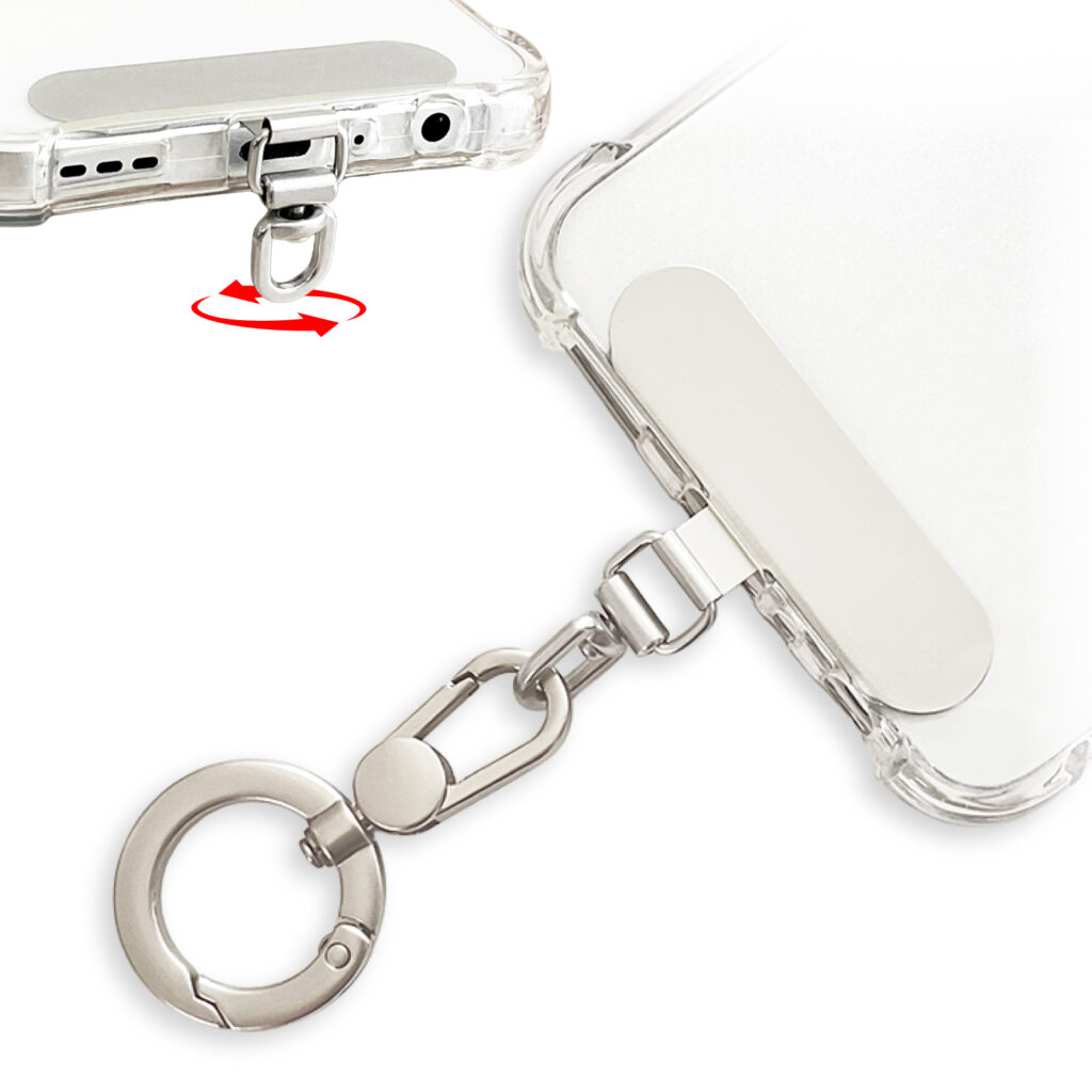 Cocovist カラビナ 360度回転 丸 小型