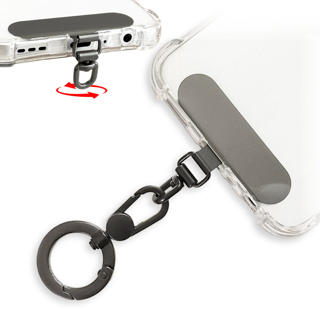 Cocovist カラビナ 360度回転 丸 小型