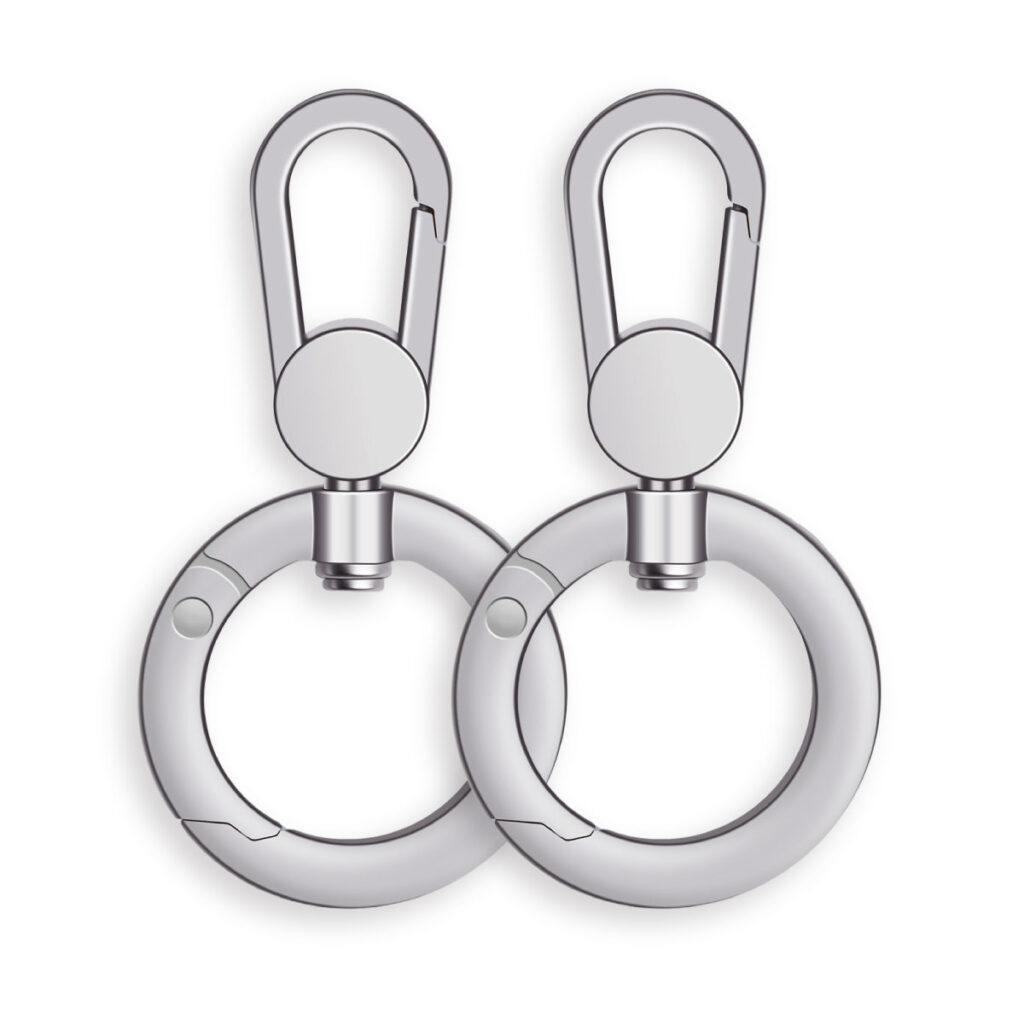 Cocovist カラビナ 360度回転 丸 小型